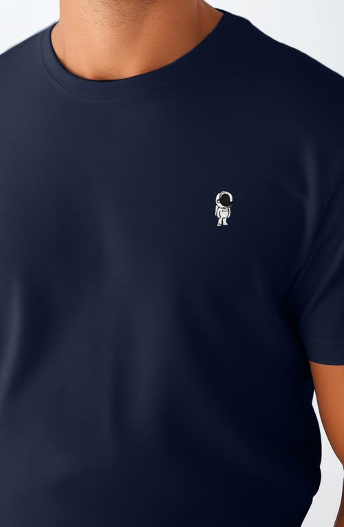 Dalix Astronaut Tee In Navy Blue