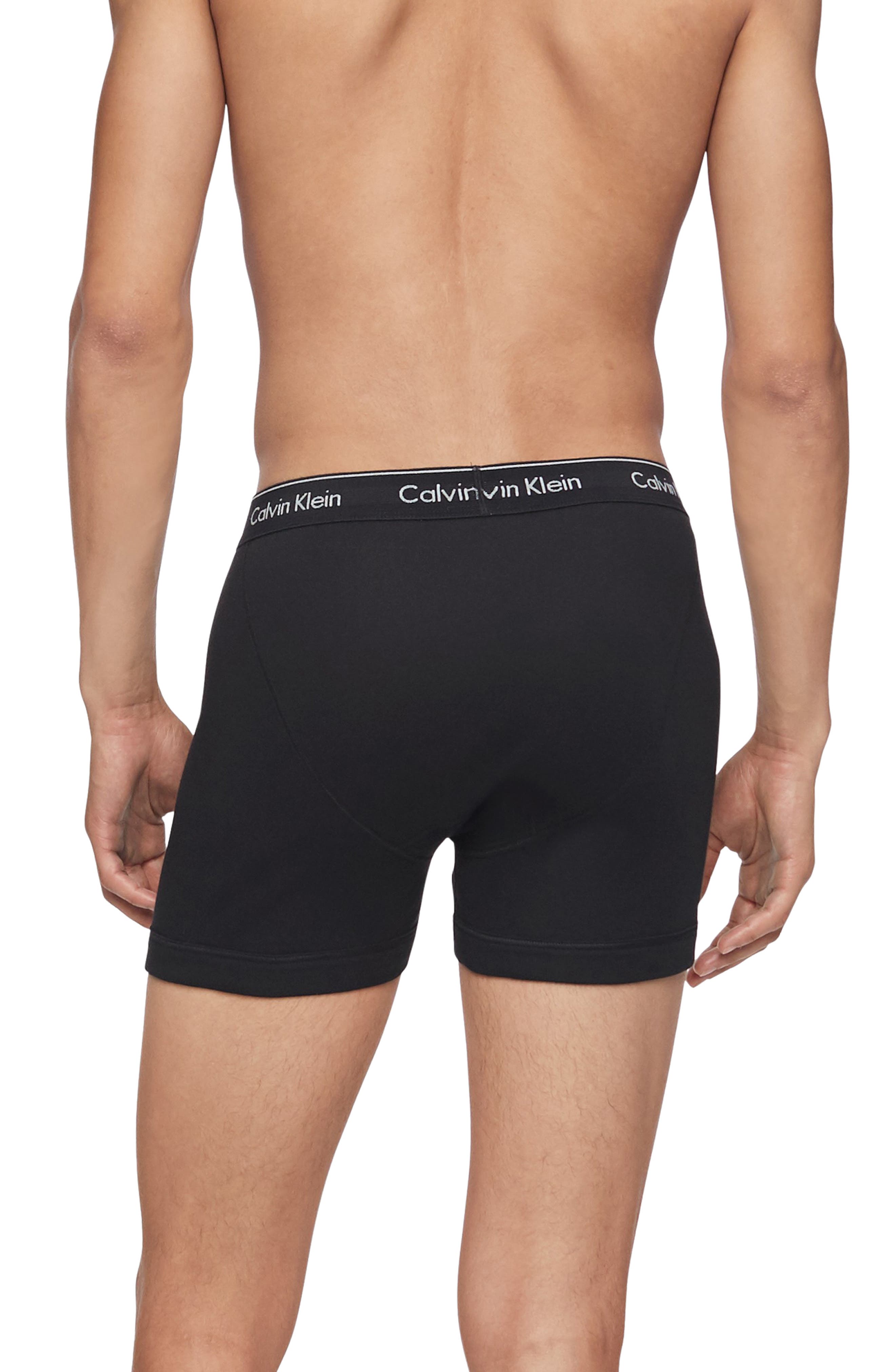 Мужские Calvin Klein Classics 3-Pack Cotton Boxer Briefs — фото 3