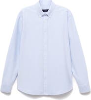 MANGO Regular Fit Oxford Button-Down Shirt