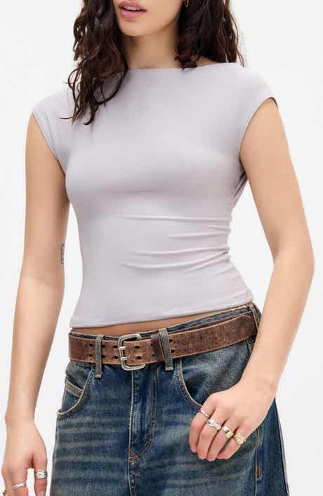 BDG Urban Outfitters Cap Sleeve Backless Top