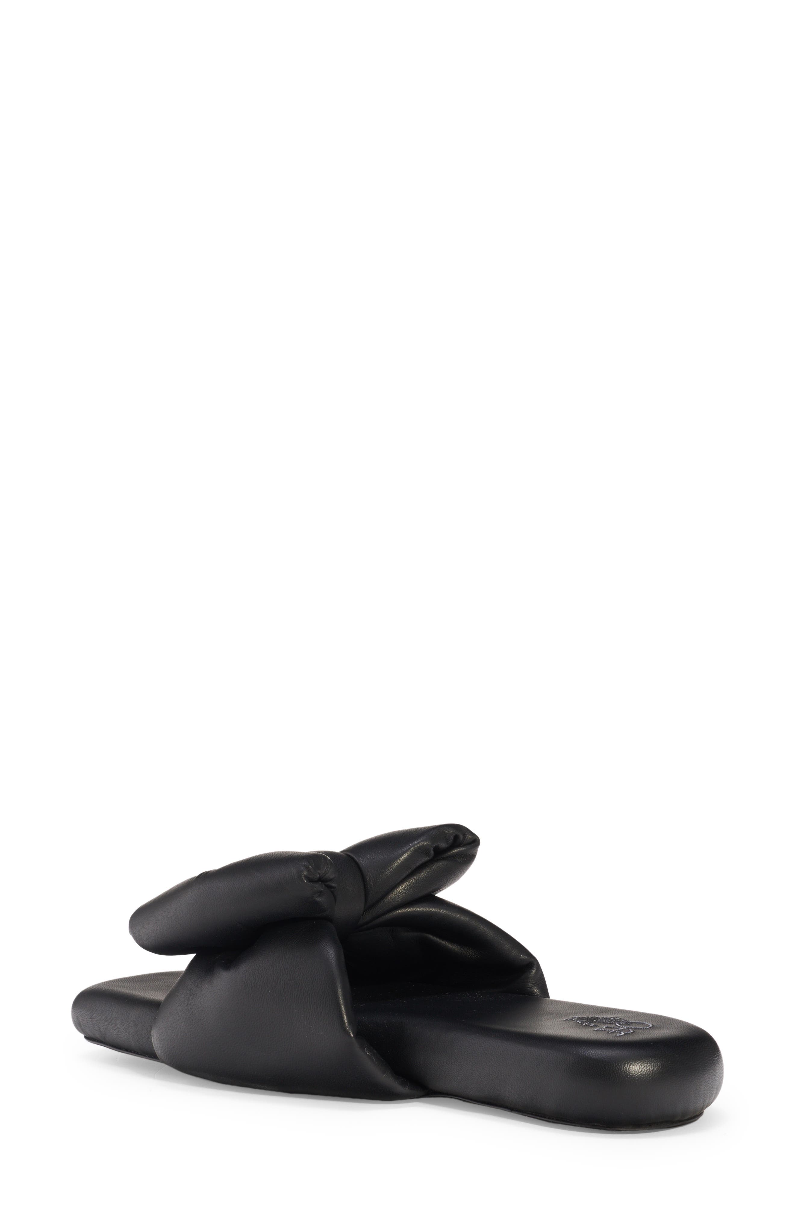 Off-White Bow Slide Sandal, Alternate, color, 