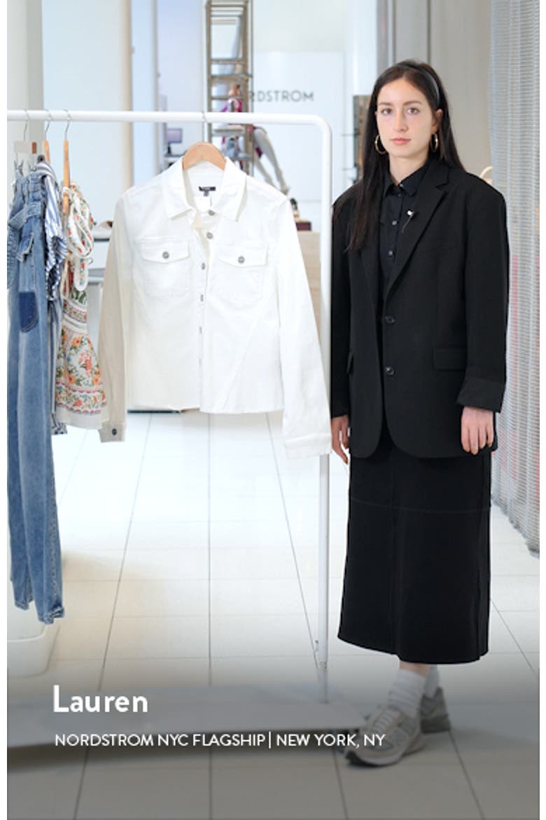 Fray Hem Denim Jacket video