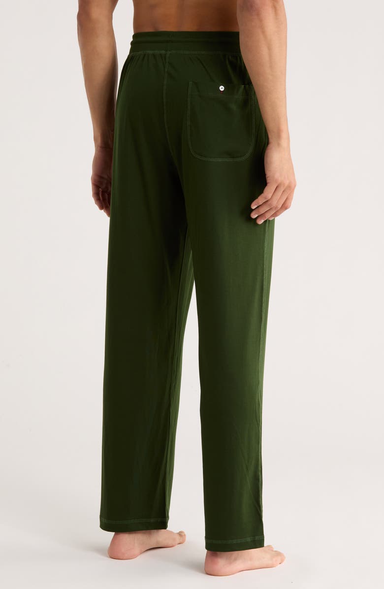 Daniel Buchler Super Fine Pajama Pants, Alternate, color, Olive
