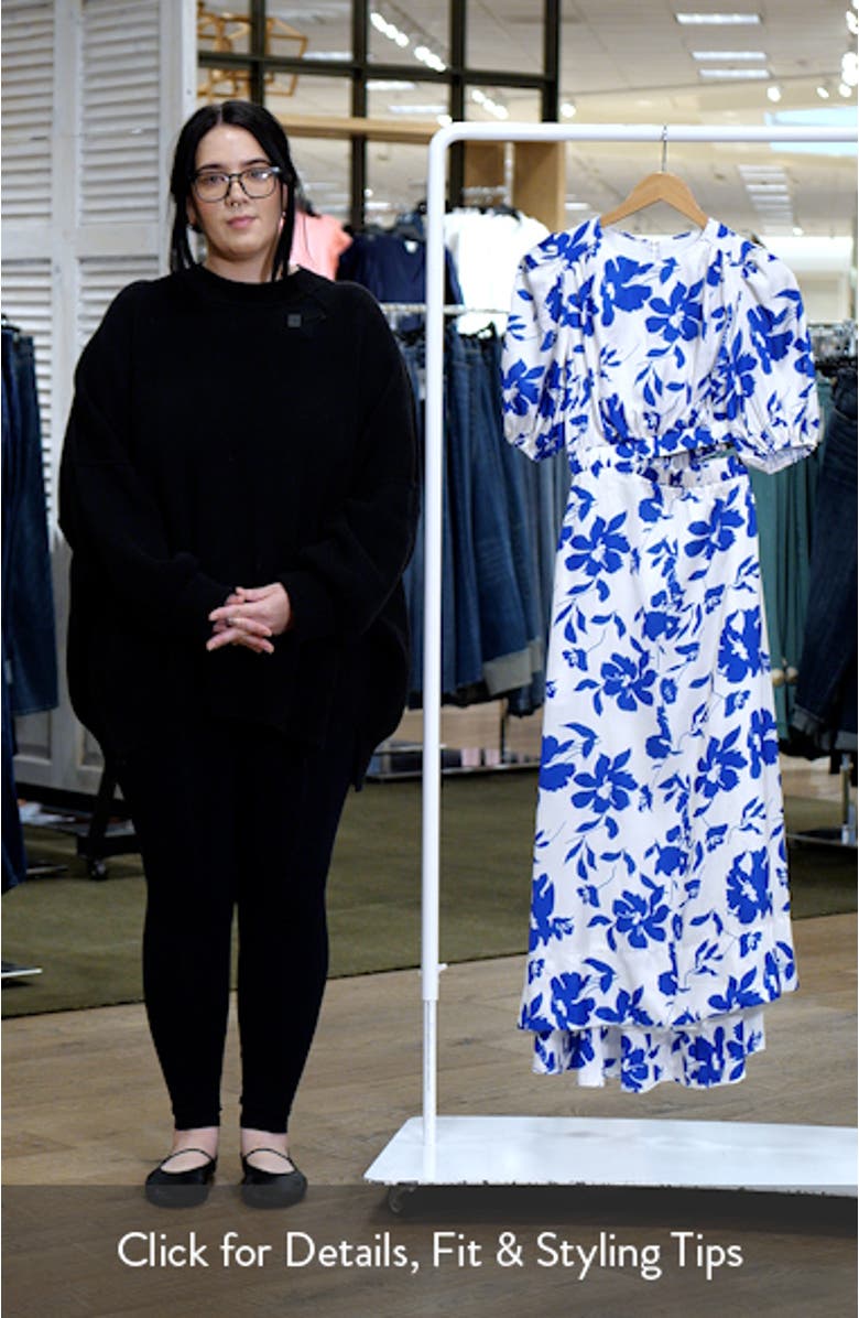 Aminah Puff Sleeve Maxi Dress, sales video thumbnail