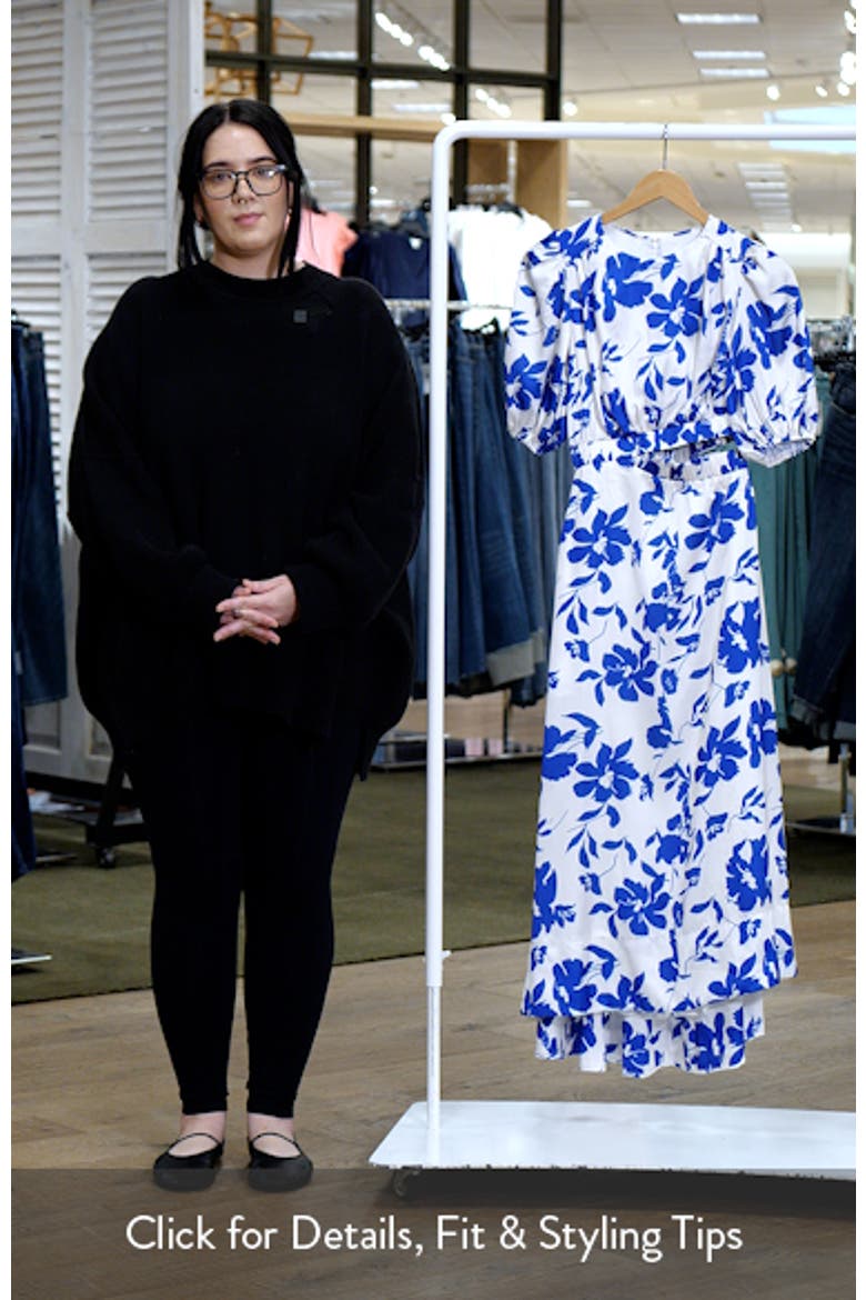 Aminah Puff Sleeve Maxi Dress video