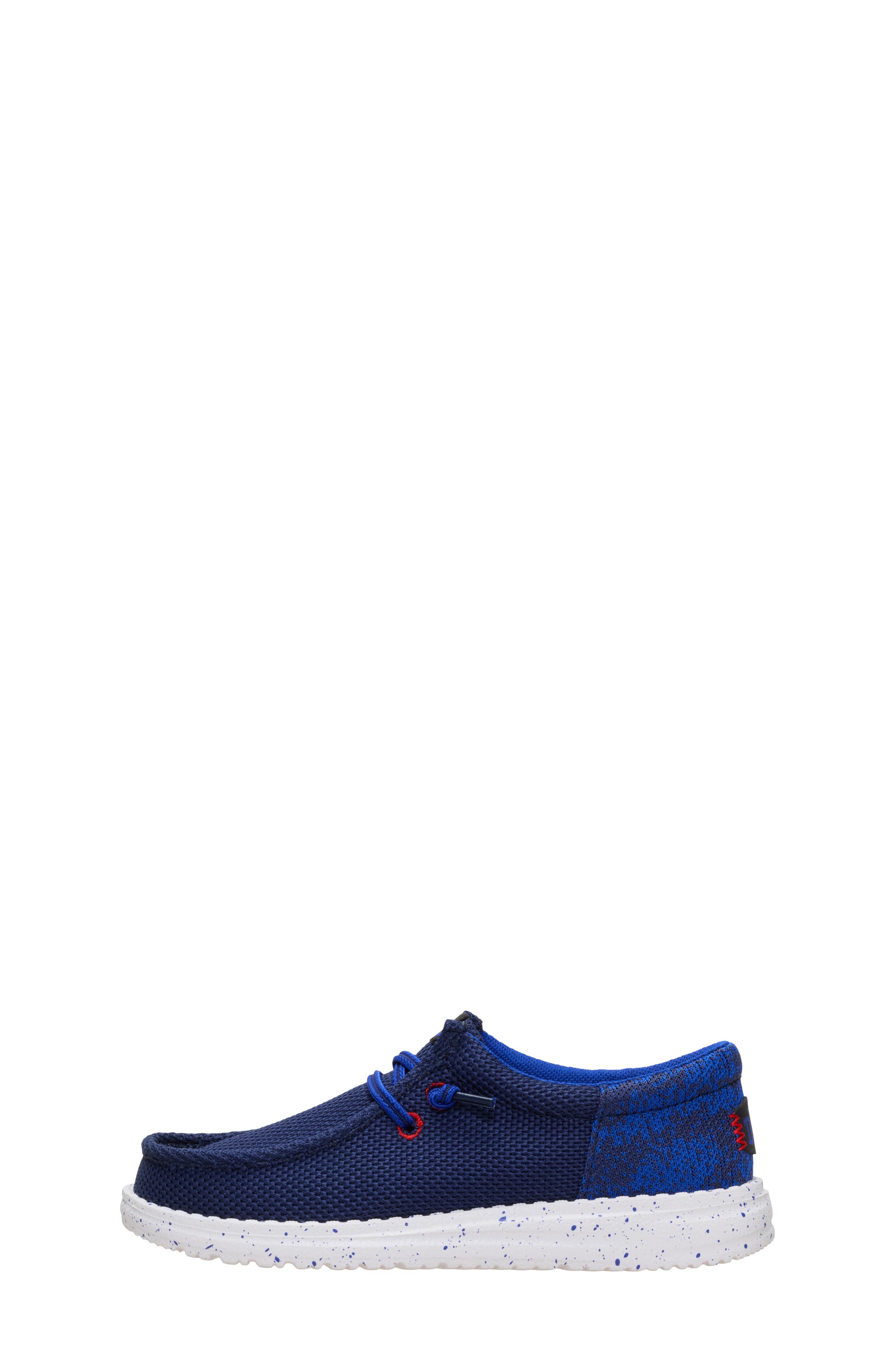 Kids' Wally Funk Y Slip-On, Alternate, color, BLUE/ BLUE