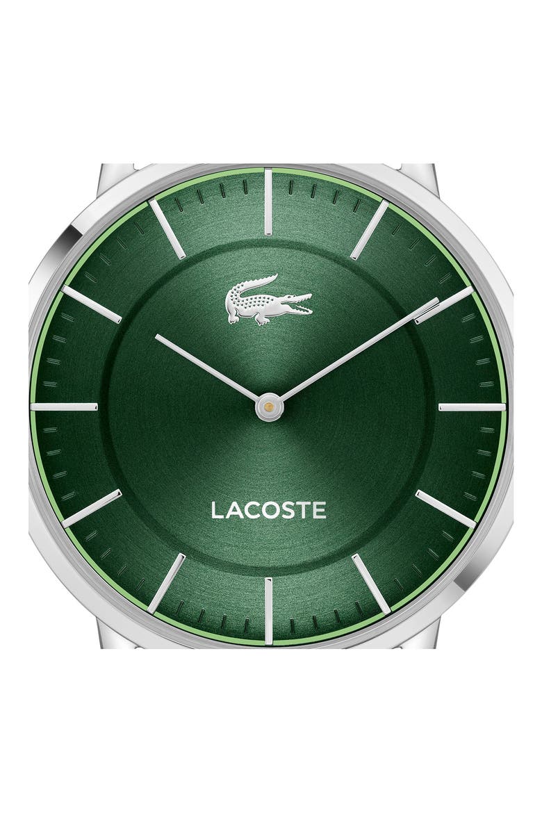 Crocorigin Bracelet Watch, 40mm, Alternate, color, SILVER