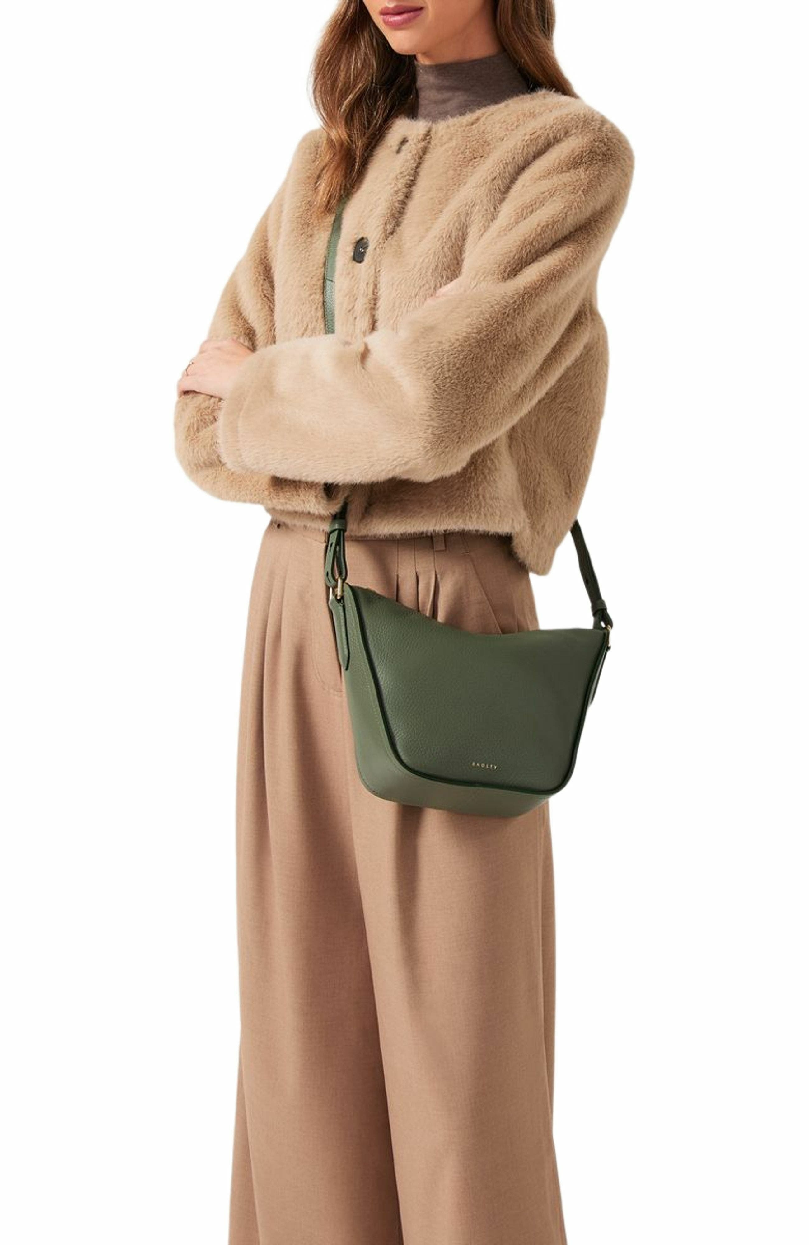 Radley Oak Street Small Ziptop Crossbody Bag, Alternate, color, 