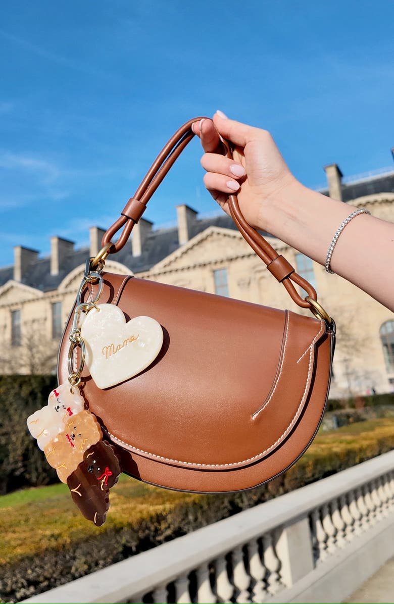 Solar Eclipse Mama Heart Bag Charm, Alternate, color, 