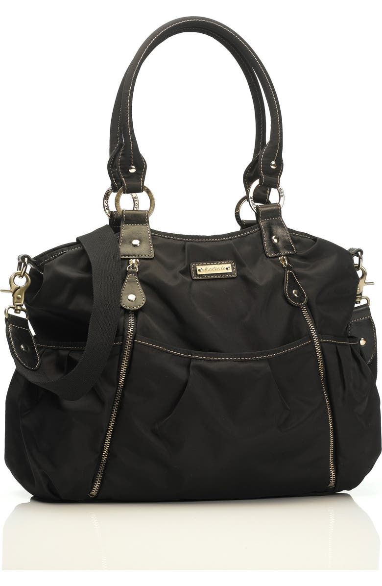 Storksak 'Olivia' Nylon Diaper Bag, Main, color,