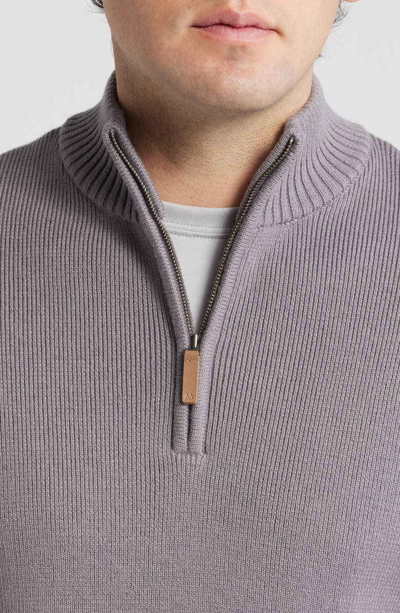 Mizzen+Main Hillcrest Quarter Zip Pullover Sweater, Alternate, color,