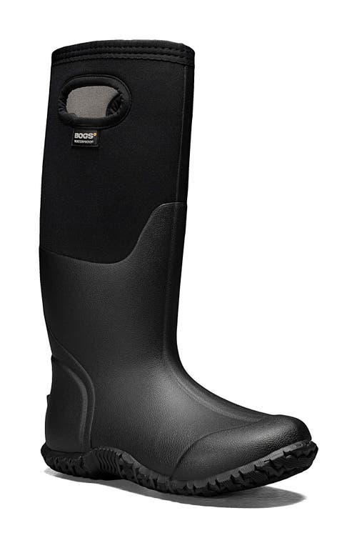 Bogs Mesa Insulated Waterproof Rain Boot in Black 