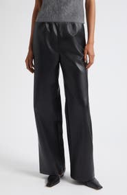 Toccin Mick Pull-On Faux Leather Pants