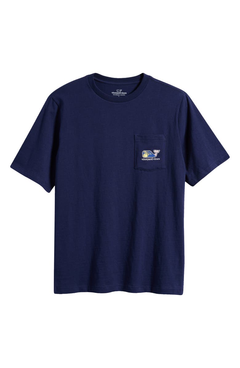 vineyard vines Kids' Whale Fill Graphic Pocket T-Shirt, Main, color, 