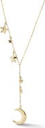 Ember Fine Jewelry 14K Yellow Gold Celestial Y-Necklace