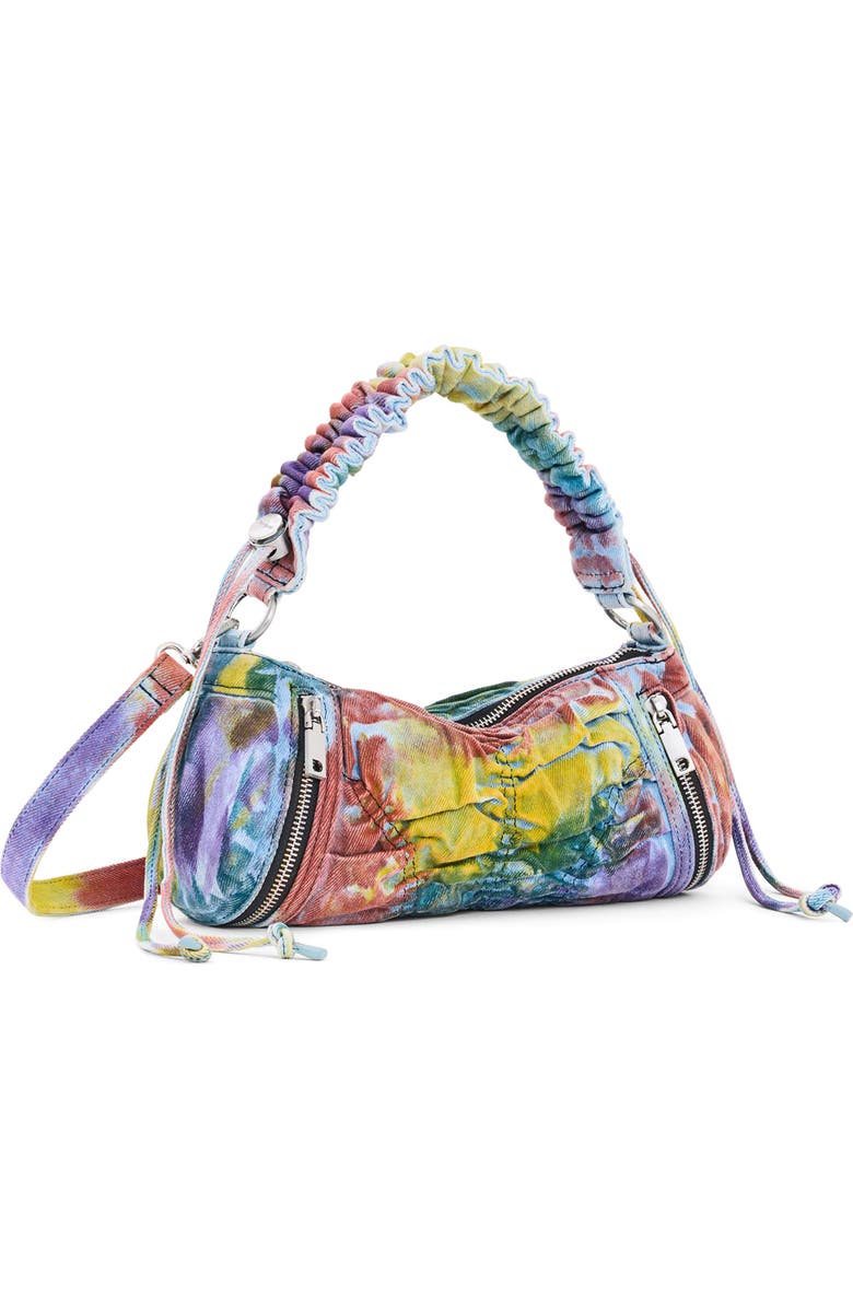 Desigual Denim Crossbody Bag, Alternate, color, Rainbow Multi