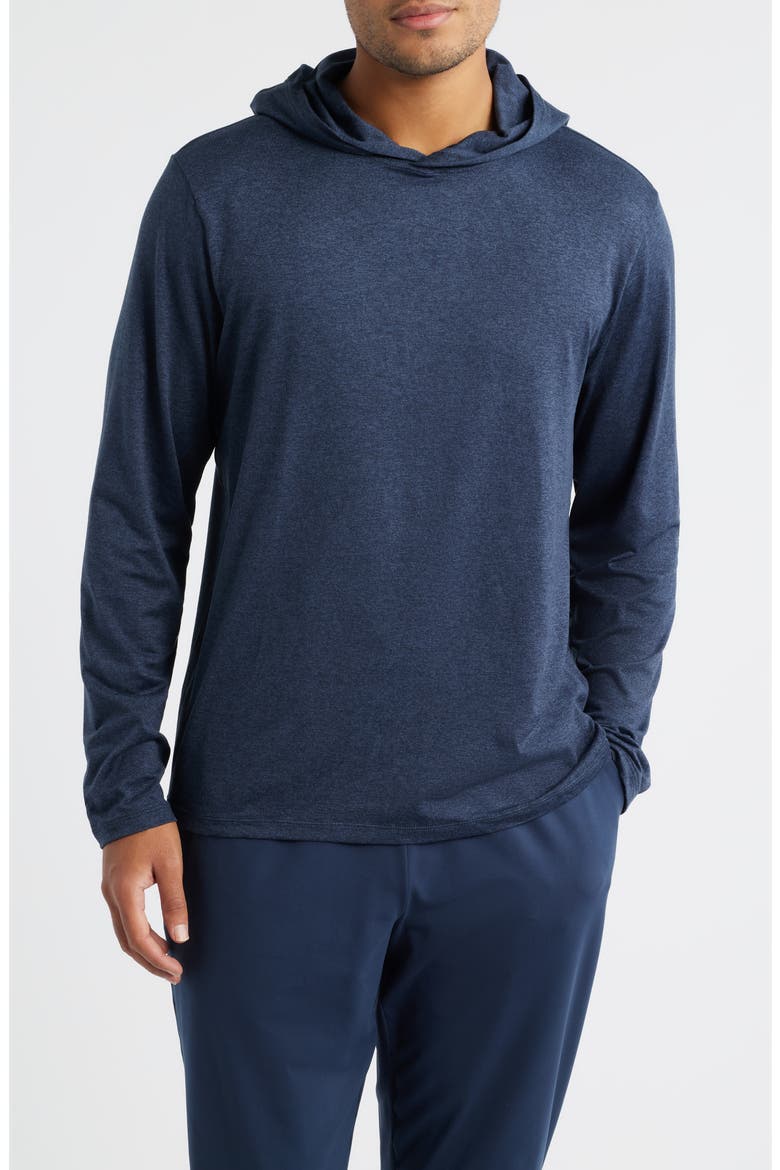 Dynamic Hooded T-Shirt, Main, color, NAVY ECLIPSE