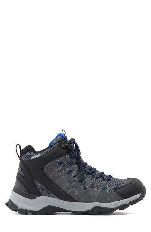 Eddie Bauer Redlodge Mid Hiking Sneaker In Grey/blue