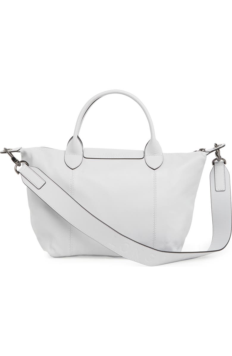 Longchamp Le Pliage Leather Top Handle Bag, Alternate, color,