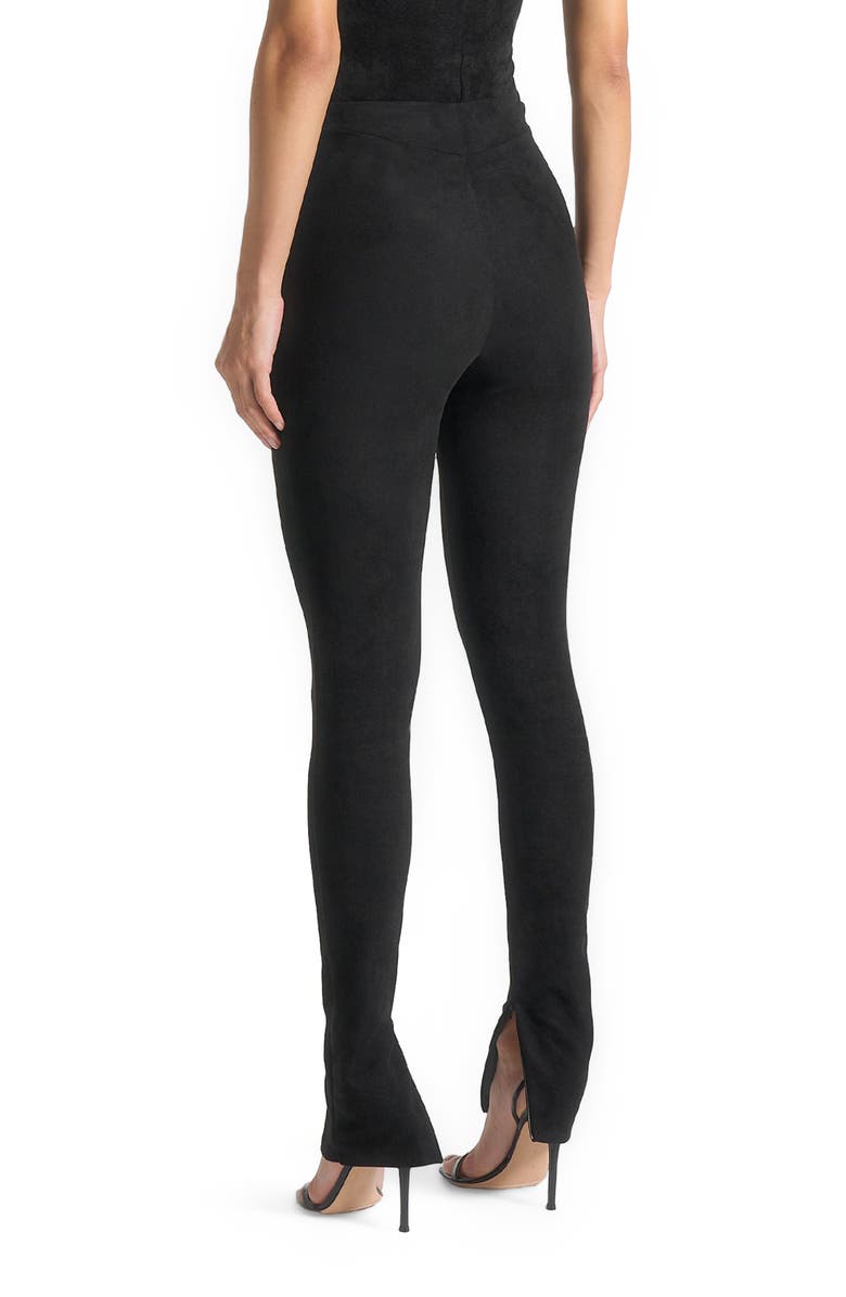 Manière De Voir Suede Leggings, Alternate, color,