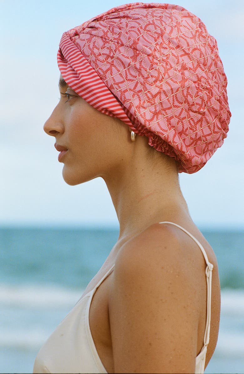 slip Ahoy Pure Silk Hair Wrap, Alternate, color, 