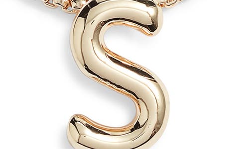 Open Edit Set Of 3 Interchangeable Initial Pendant Necklaces