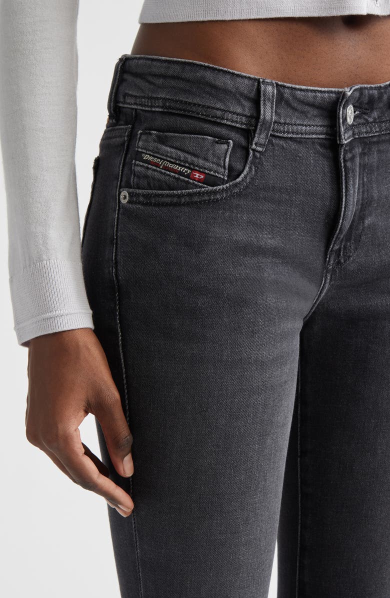 DIESEL<sup>®</sup> 1969 D-Ebbey Low Rise Bootcut Jeans, Alternate, color, Black/ Denim