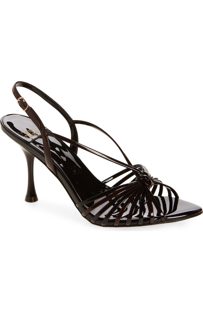Jeffrey Campbell Galaxia Slingback Sandal, Main, color, Brown Combo
