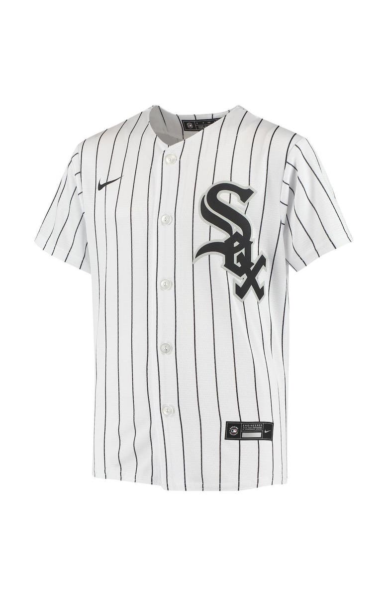 Nike Youth Nike Eloy Jimenez White Chicago White Sox Alternate Replica Player Jersey, Alternate, color, 