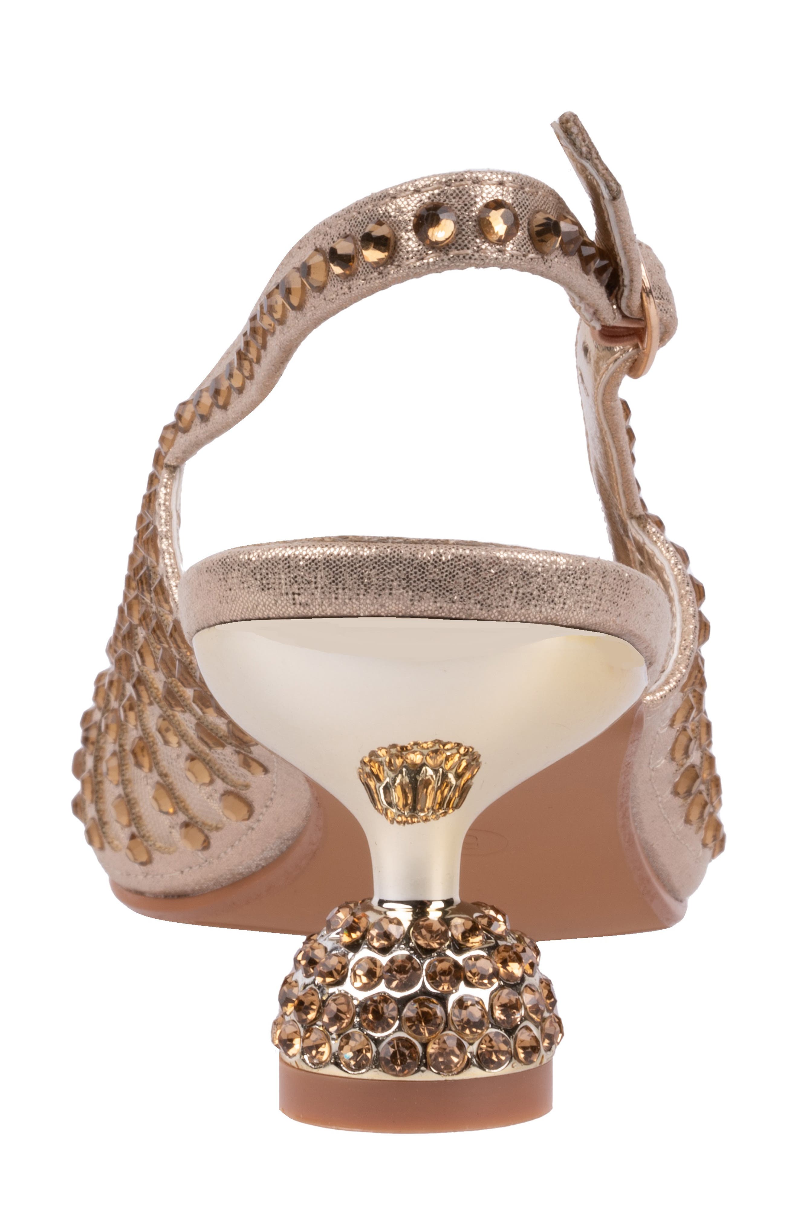Rosita Slingback Pump, Alternate, color, GOLD