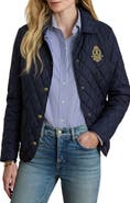 Lauren Ralph Lauren Crest Detail Quilted Jacket