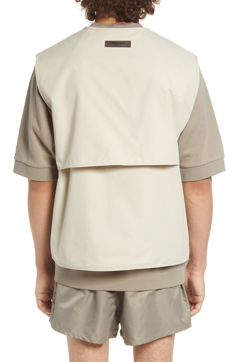 Fear of God Essentials Cotton Blend Work Vest, Alternate, color, 