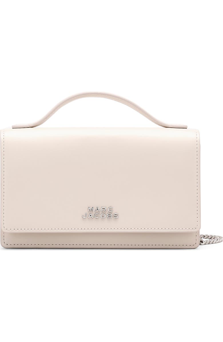 Marc Jacobs The Glam Mirror Mini Bag, Main, color, Cotton White