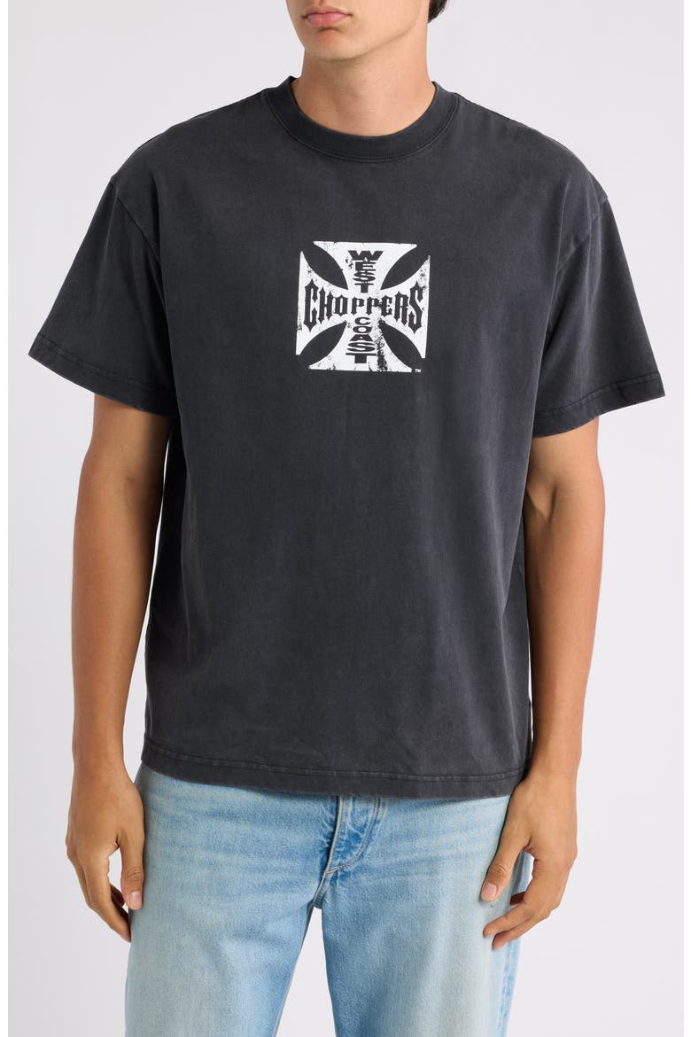 WCC Custom Built Graphic T-Shirt, Main, color, BLACK WASH