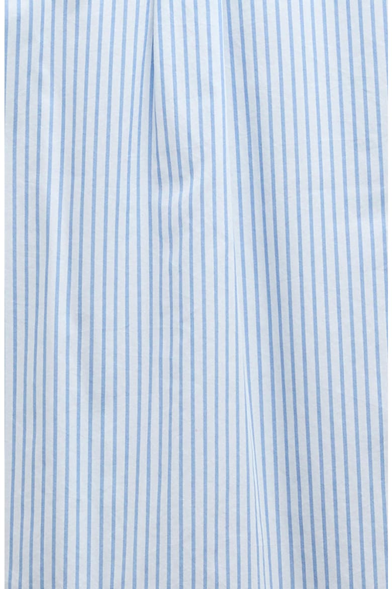 Josie Button Shoulder Linen & Cotton Top, Alternate, color, LIGHT CHAMBRAY