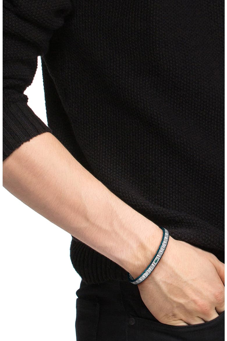 Men's Metropole Edge Bracelet, Alternate, color, SILVER