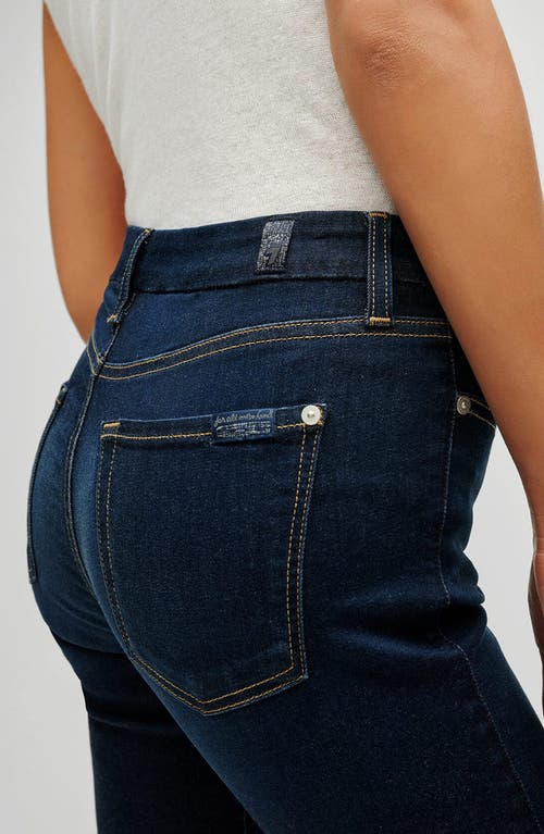 7 For All Mankind Seven The Ankle Skinny Jeans In Blue