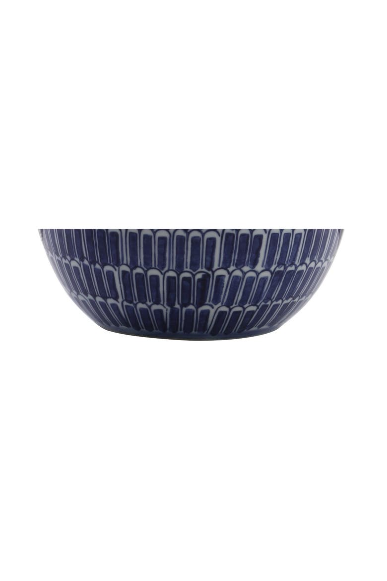 Ronald 21" Ceramic LED Table Lamp, Navy, Alternate, color, Navy
