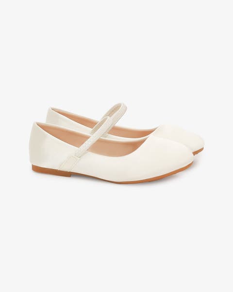 Freeman Satin Mary Jane Flats