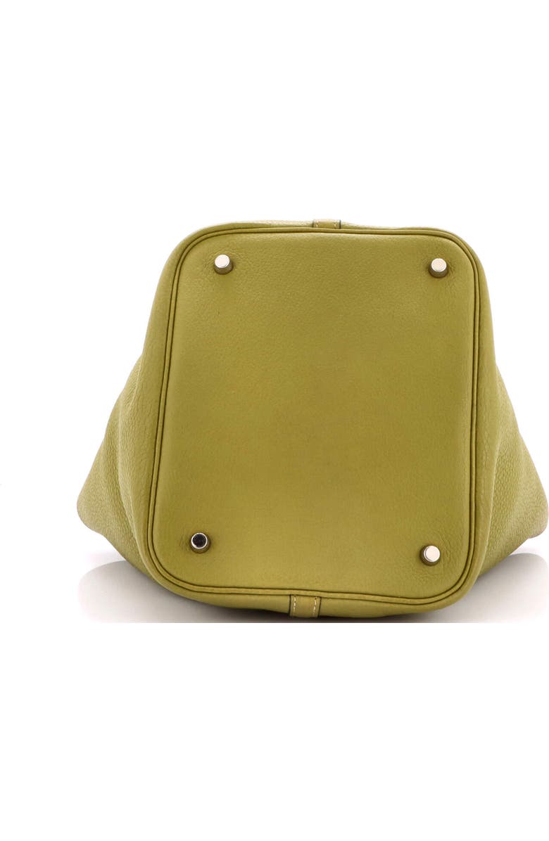Pre-Owned Hermes Picotin Lock Bag Clemence MM, Alternate, color, Vert Chartreuse