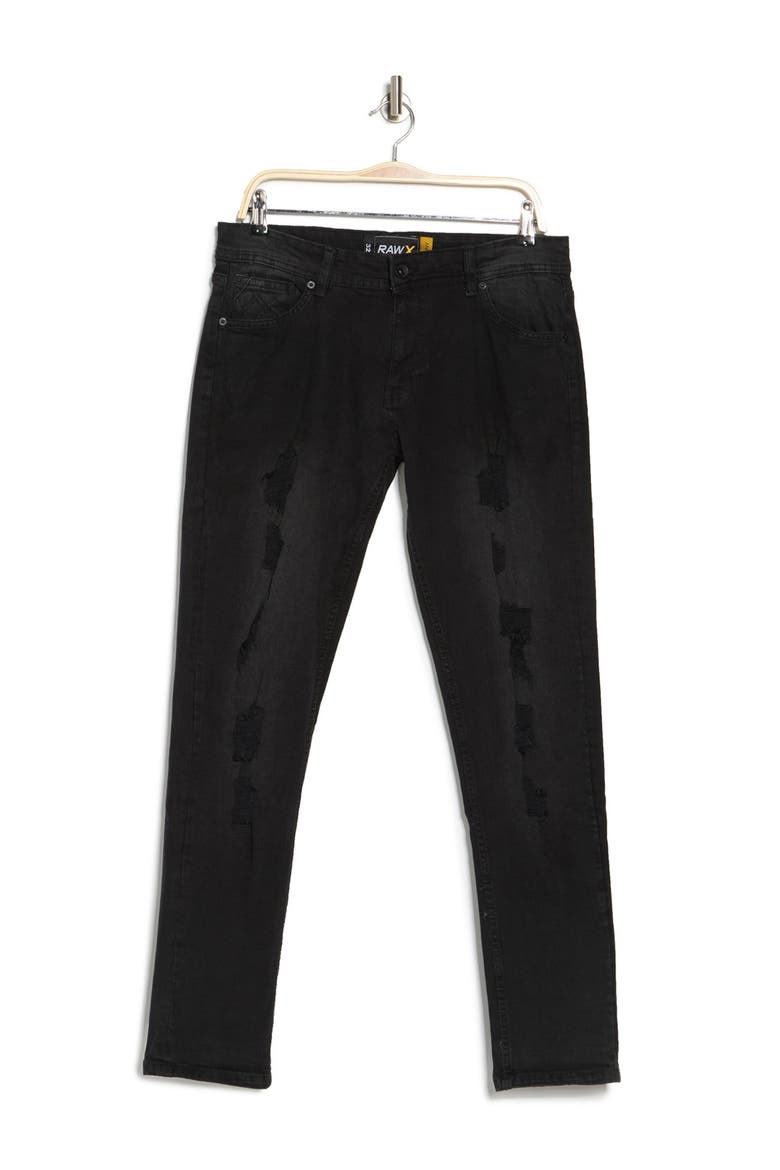 Skinny Jeans, Alternate, color, JET BLACK