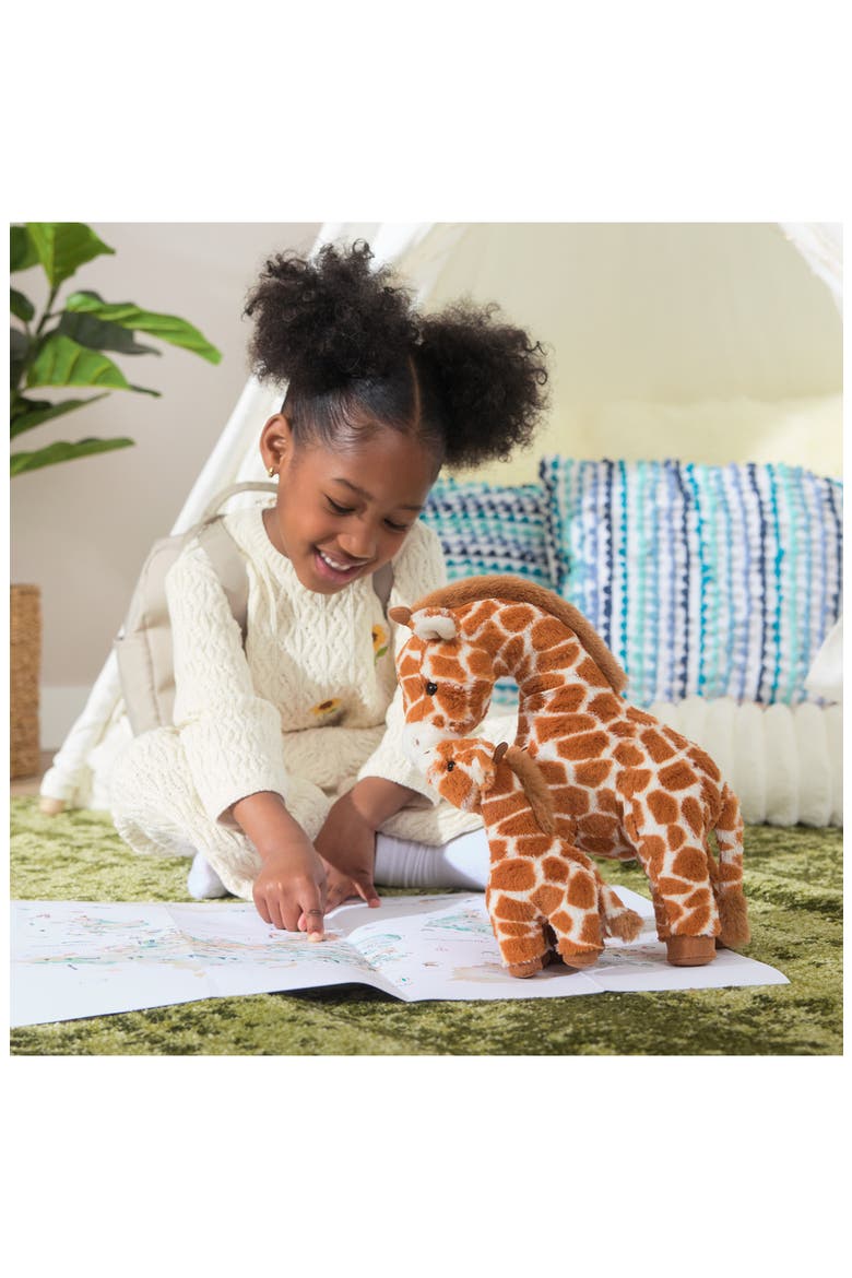 Solana Giraffe & Calf Plush Stuffed Toy, Alternate, color, NO COLOR