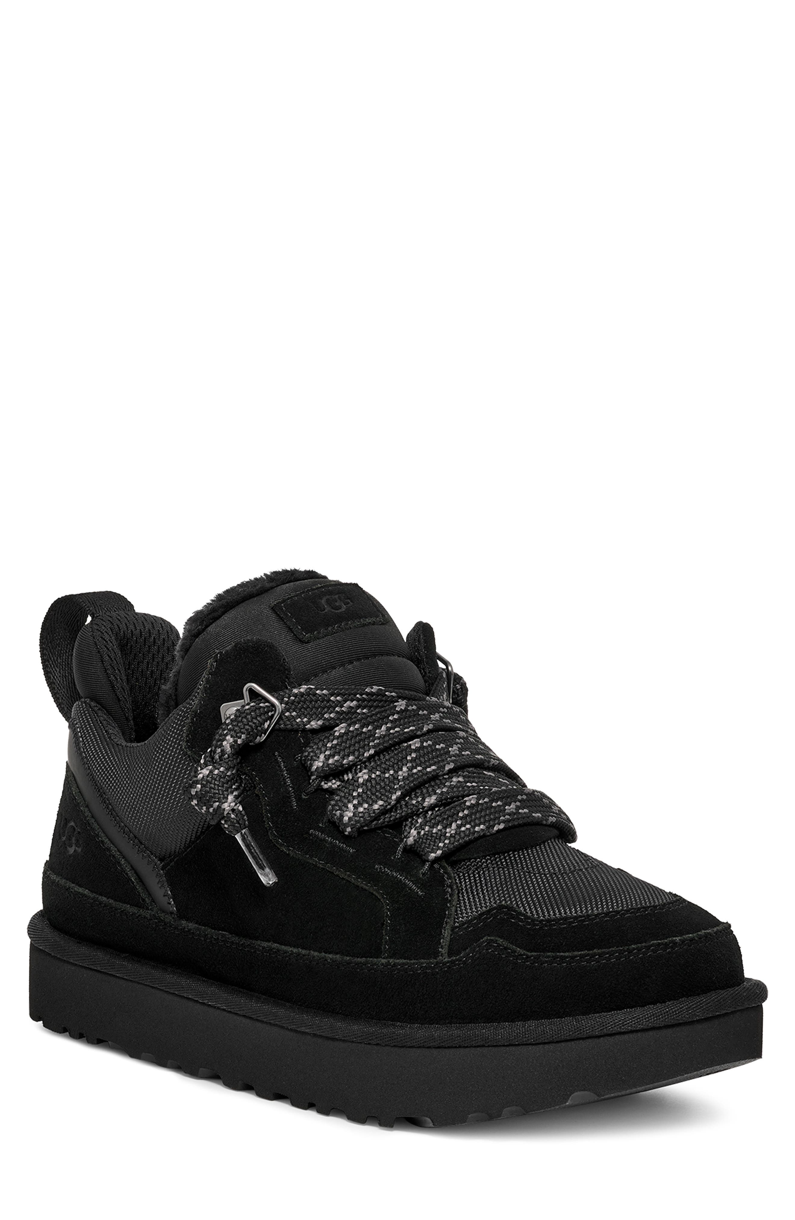 UGG<sup>®</sup> Lowmel Sneaker, Main, color, Black