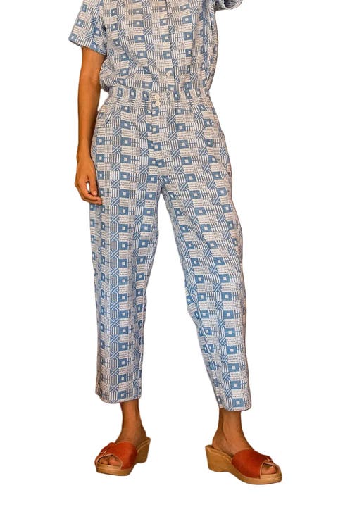 Nicky Pascal Button Fly Ankle Length Pants