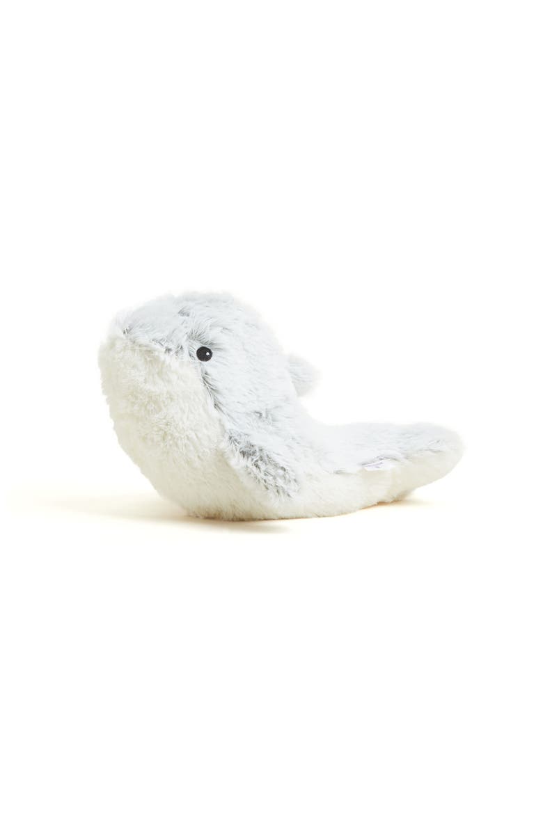 Warmies Dolphin Plush Toy, Main, color, Light Gray