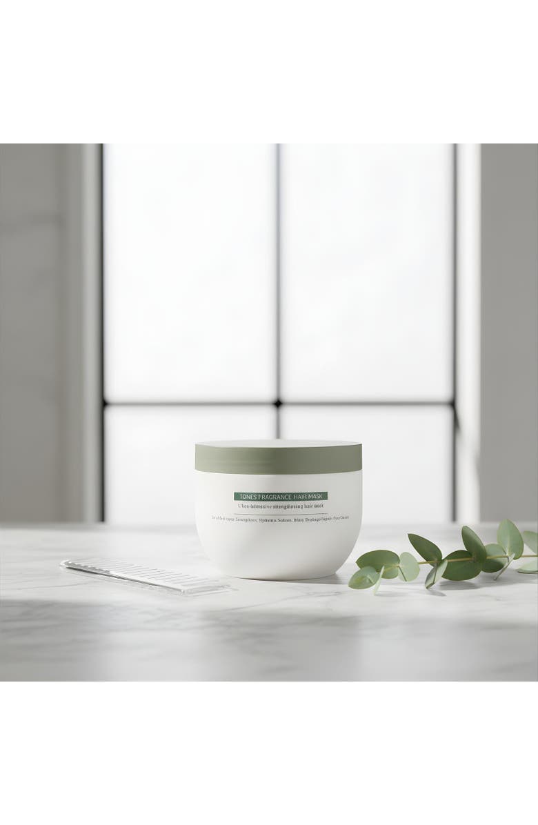 TONES by Cocoa Collagen Biotin Complex Strengthening Hair Mask 500ml, Alternate, color, Off White