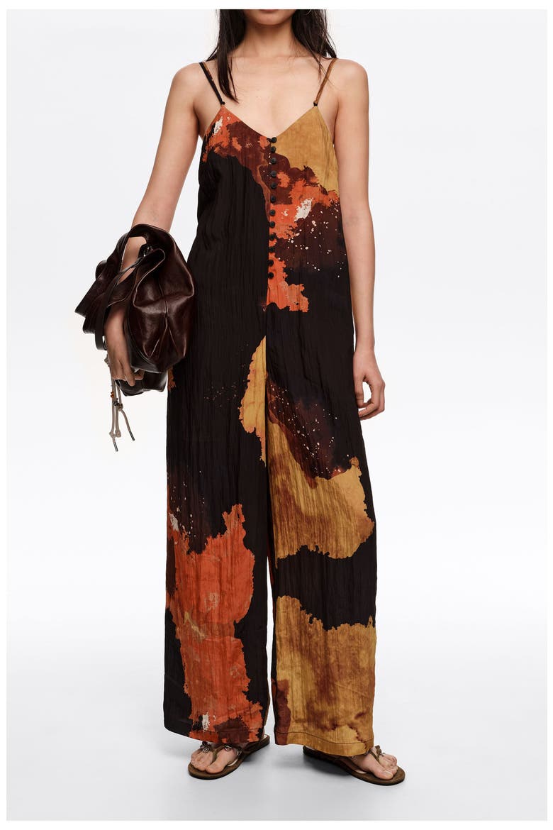 A-line Jumpsuit, Alternate, color, BLOT XL BLACK