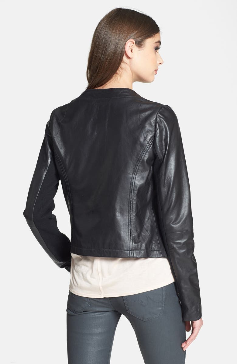 Trouvé Cascade Leather Jacket, Alternate, color,