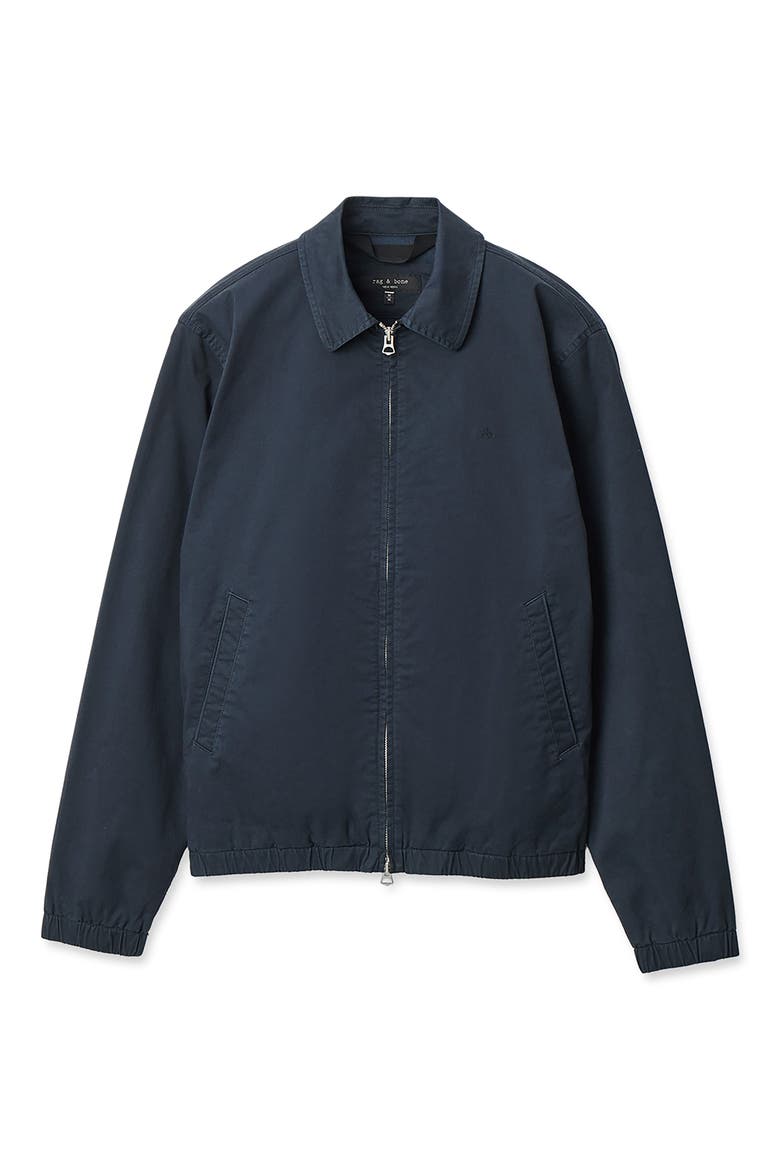 Harrington Stretch Cotton Jacket, Alternate, color, SAIL