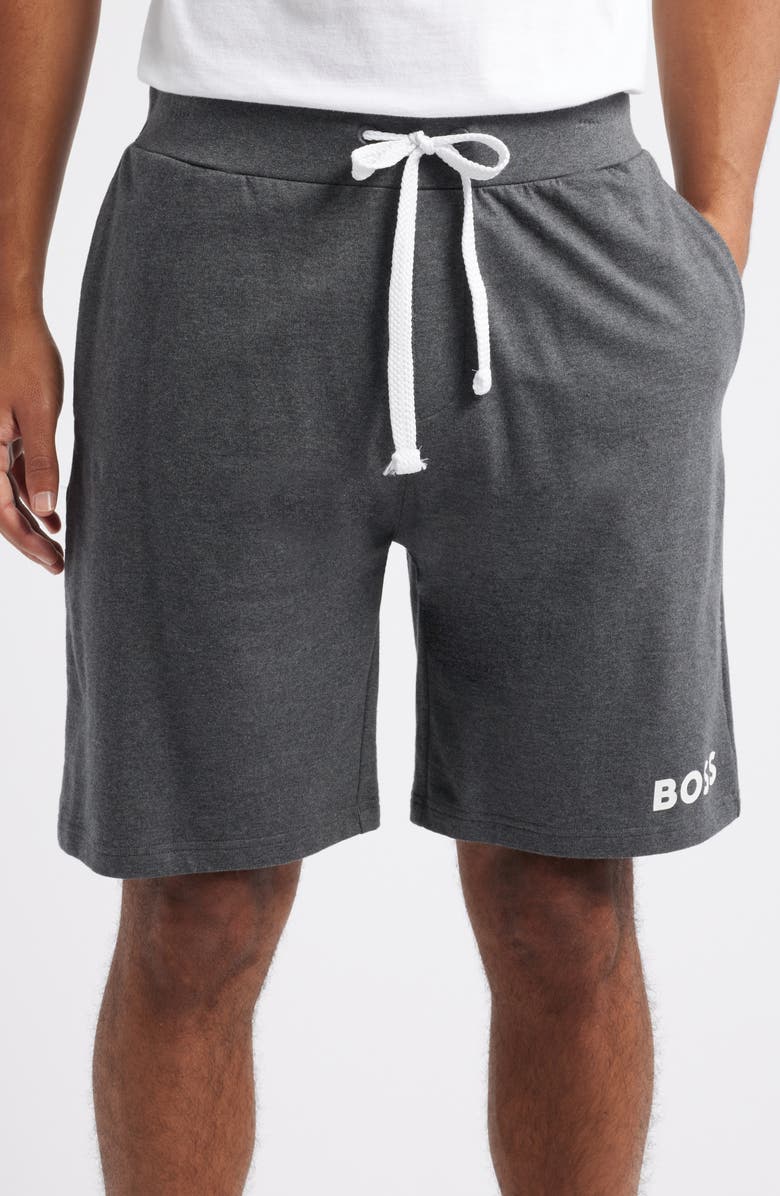 BOSS Men's Ease Pajama Shorts, Main, color, Grey